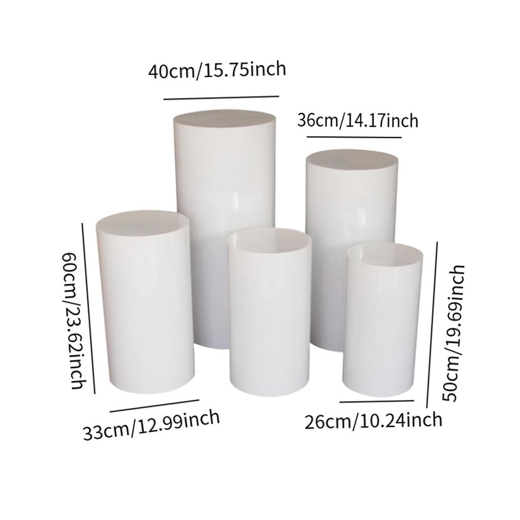 3/5 шт. Цилиндрические подставки для торта, стол для десертов, колонны, праздничные принадлежности для Дня святого Валентина, Дня благодарения, дня рождения