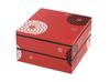 Made In Japan HAKOYA Tatsumiya Square Hors Heavy Red Momoka 54274 19.5 Two-tier D'oeuvre