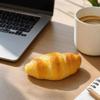 Slow Rising Croissant Squishy Squeeze Fidget Toy Odorless Soft Anti-Anxiety Stress Relief for Daily Play