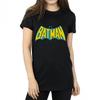 Batman Womens/Ladies Retro Logo Cotton Boyfriend T-Shirt