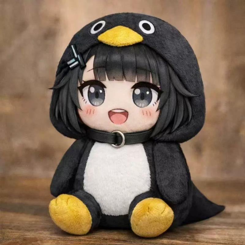 25cm Gugu Gaga Plush Doll Penguin Gugugaga Plush Room Decoration Meme Peripheral Stuffed Toys For Birthday Gift