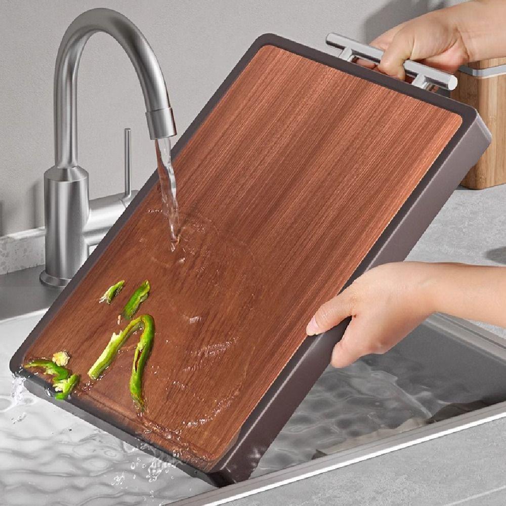Anti-Bacterial Double-sided Cutting Board Anti-Mold Kitchen Chopping Block Home