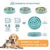 Maze Design Dog Feeding Dishes Plastic Pet Food Bowls New Water Bowl  for Dog Cat