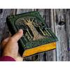 Leather Journal Tree of Life - Genuine Leather Notebooks For Women Grimoire