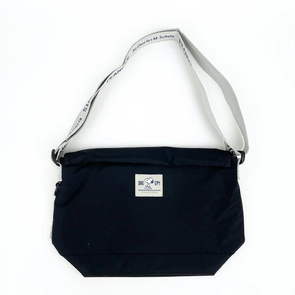 Сумка Snoopy Messenger Черная сумка через плечо с лентой с логотипом Для прогулок и путешествий