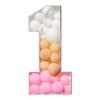 Giant Number Balloon Frame Birthday Balloon Filling Box 1st One Birthday Party Decorations Kids Anniversary Wedding Decor