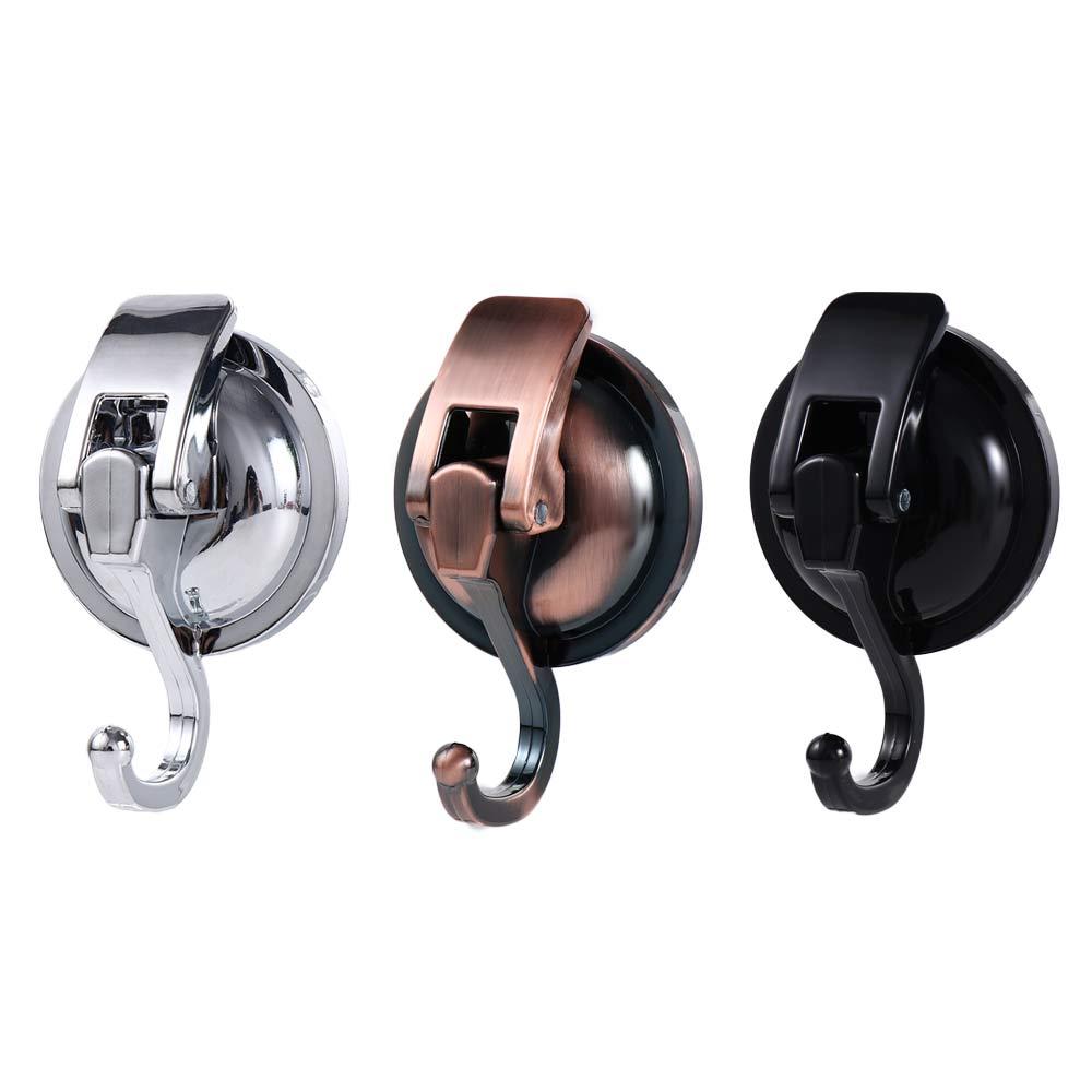 Easy to Install Removable Household Kitchen Hooks Bathroom Storage Wall Hanger Suction Cup Hooks