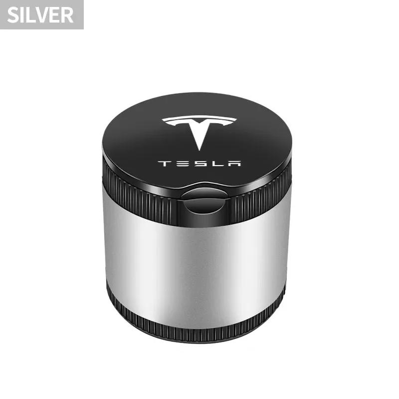 Автомобильная наклейка Автомобильный пепельница-стакан Tesla с крышкой Портативный съемный держатель-коробка для пепельницы автомобиля Для Tesla Model 3 Model S Mo