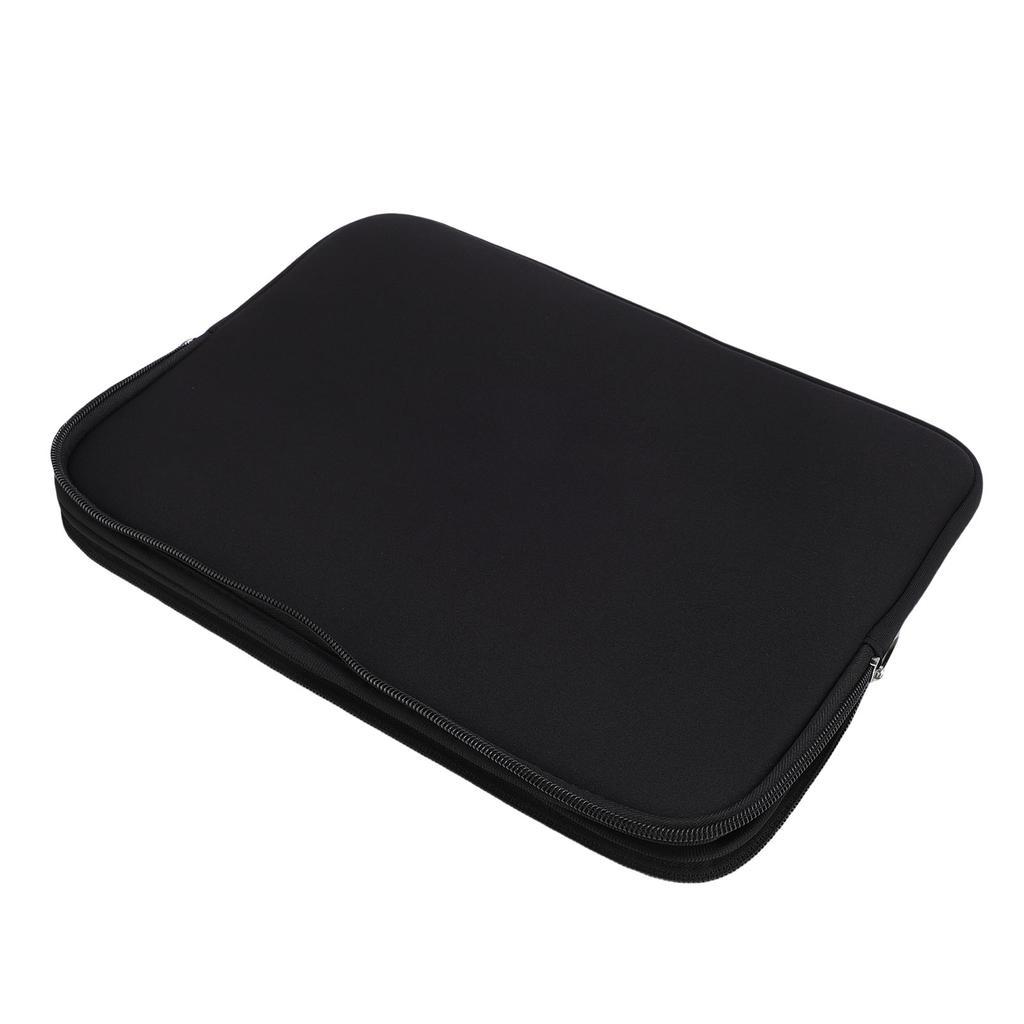 Tablet Bag Black Water Proof Neoprene Foam Portable Tablet Carrying Case with Zip for Laptop 14 Inch
