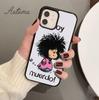 Чехол для телефона Mafalda с мультяшным милым рисунком для iPhone 11 12 13 14 Pro Max mini X XR XS SE 2020 6S 7 8 Plus Samsung Galaxy S21 S22
