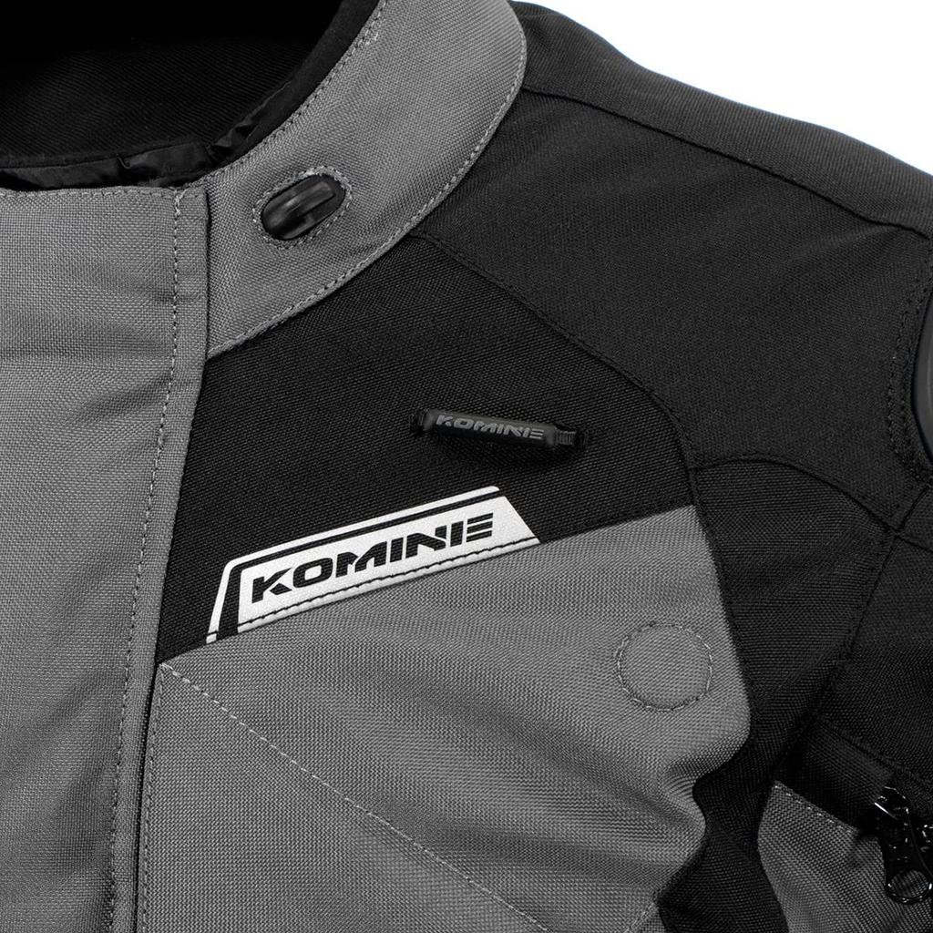 Komine Мотоциклетная куртка Защитная куртка с полным ухом Нео Черный M JK-598