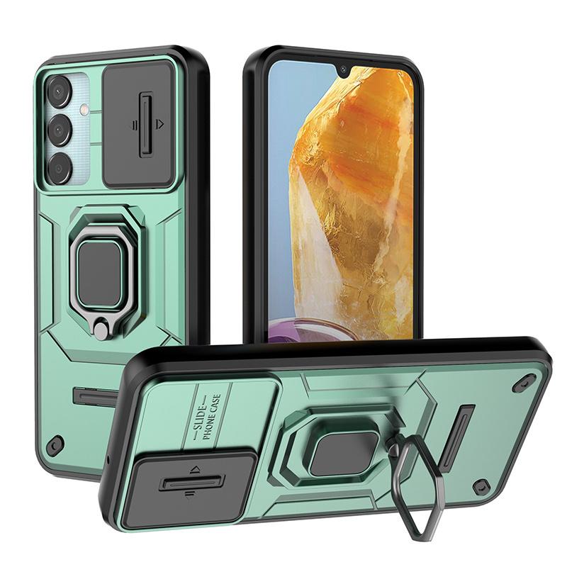 Для Samsung Galaxy F15 5G Чехол Магнитное Кольцо Бронированный Чехол для Телефона для Samsung F15 F 15 SM-E156B/DS 6.6" Защита Камеры Задняя Крышка