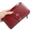 Women's Wallet Multi-function Tri-fold Zipper Clutch Multi-card Coin Purse