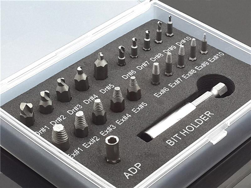 Набор для извлечения поврежденных винтов, разборные винты, шпилька, скользящие зубцы, снос, зачищенные инструменты для удаления сломанных винтов