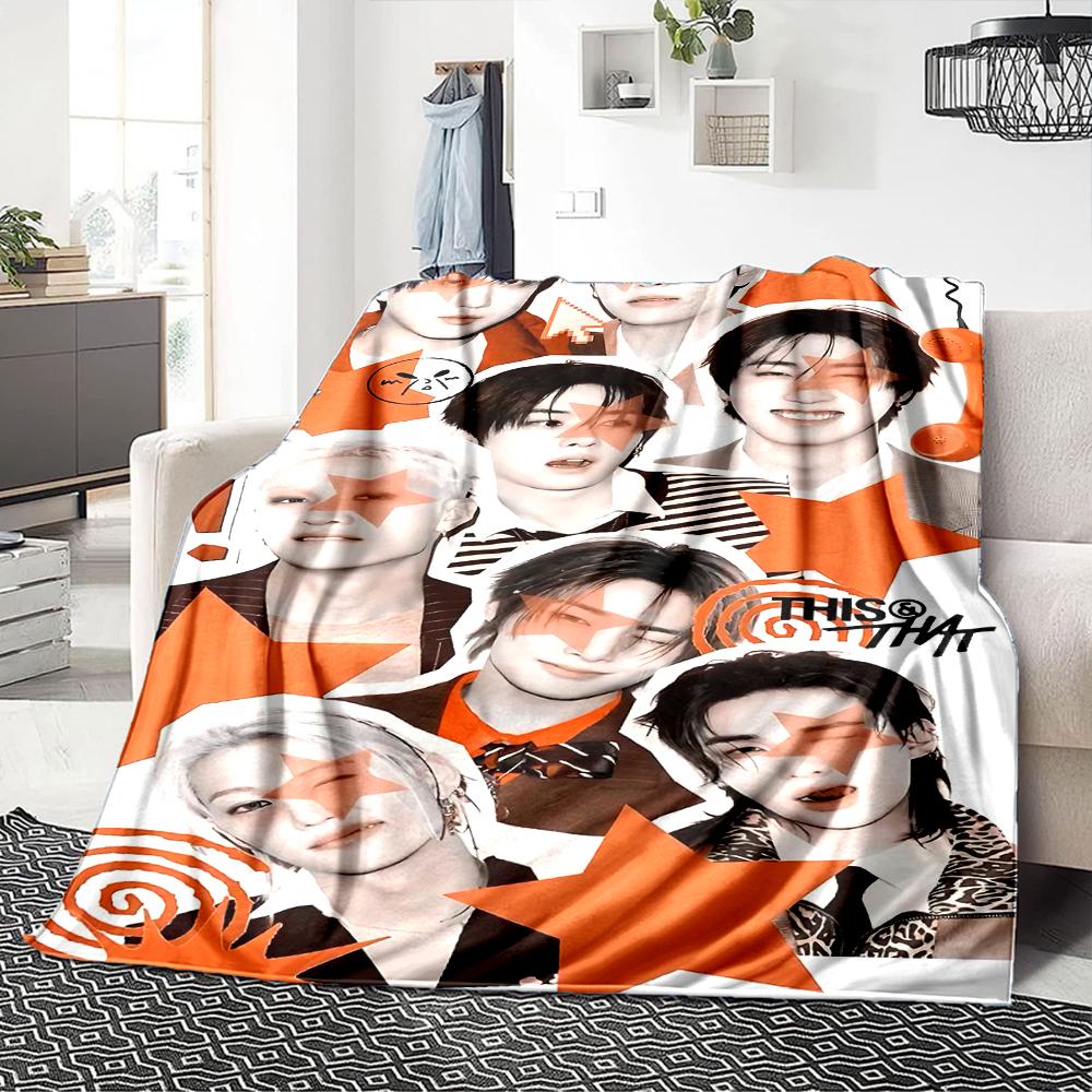 Star Collage Pop Culture Blanket Soft Throw Blanket For Home Bedroom Bed Sofa Travel Office Solid Christmas Blanket