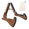 Guitar Stand Wooden Foldable Floor String Instrument Stand for Acoustic Electric Bass Guitar