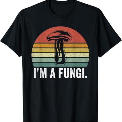 Я Гриб Футболка Смешные Грибы Fun Guy Каламбур Биология Грибы Футболка