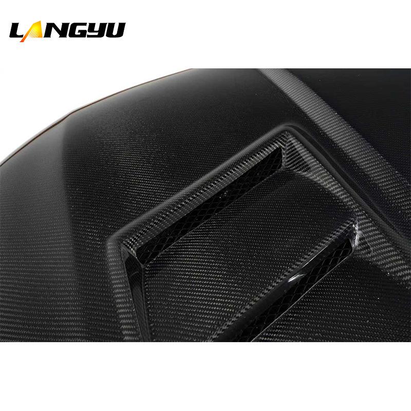 Langyu TR-Style Carbon Fiber Hood for Volkswagen Polo: Lightweight and Stylish Modification