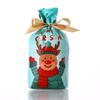 Мешочки на кулиске для упаковки рождественских и новогодних подарков, конфет, чая, игрушек, подарочные пакеты, влагонепроницаемые и светонепроницаемые пакеты для хранения
