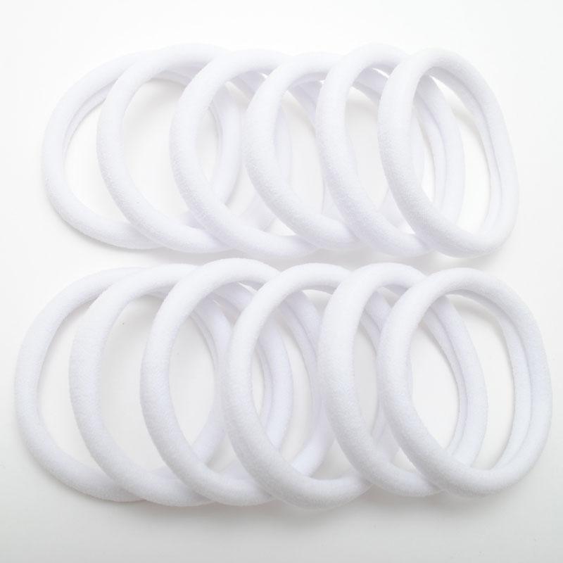 12Pieces Women Elastic Hair Bands Seamless Tie Big Hair Scrunchies Heavy Hair Gum Hair Accessories Birthday Gift Hair Holder