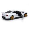 MSZ 1:32 BMW 3.0 CSL  X7 racing alloy car model children's toy car die-casting with sound and light pull back function