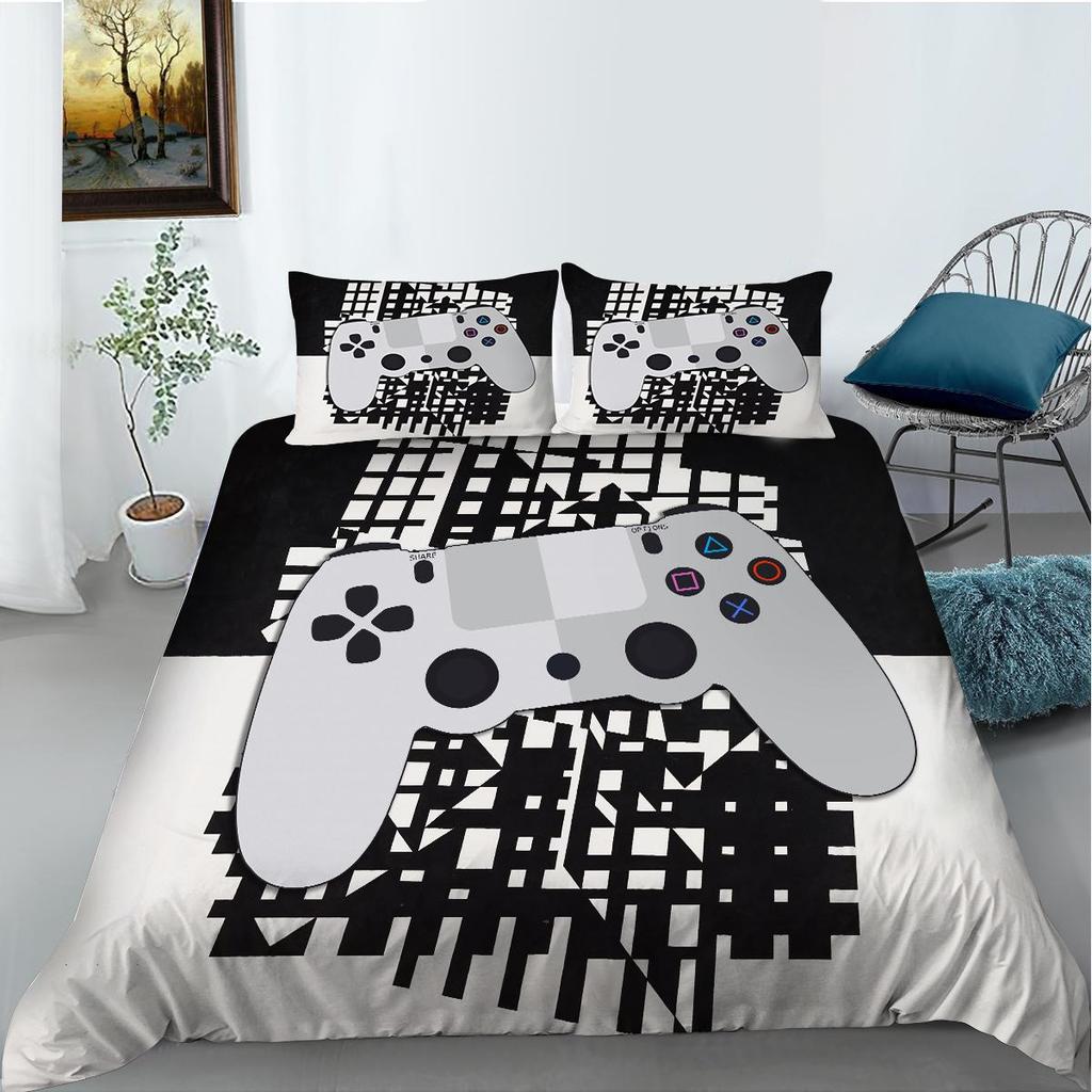 Комплект постельного белья для дома, пододеяльник с игровой мышью, наволочка, комплект домашнего постельного белья, полноразмерная односпальная/двуспальная кровать в Австралии, ЕС/США