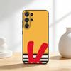 Cute B-Bodoque 31 Minutos Bunny Phone Case For Samsung S26,S25,24,23,22,30,21,10,9,Ultra,Plus,Lite,Black Soft Case