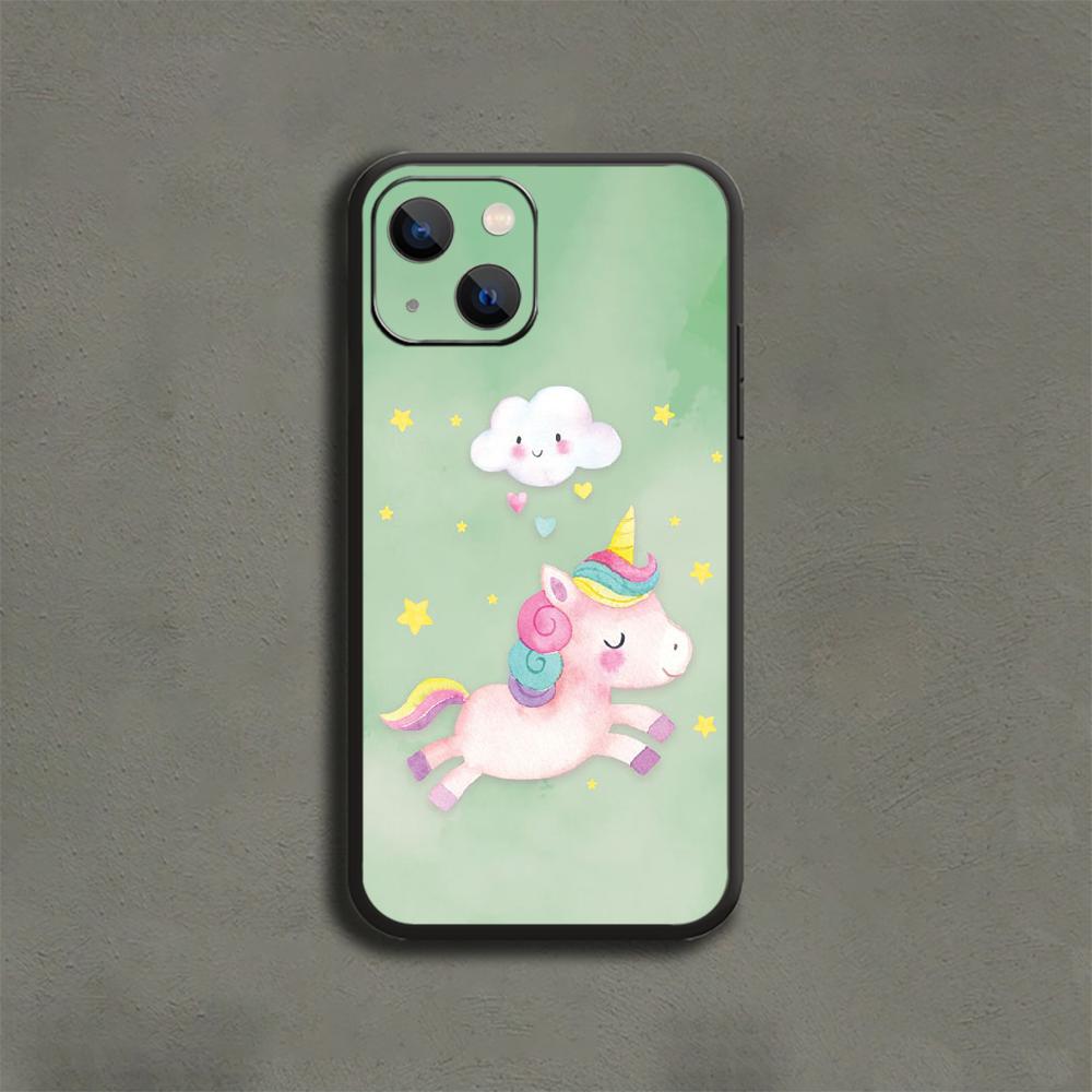 Чехол для телефона с радужным единорогом для iPhone Samsung Galaxy Redmi Xiaomi Oppo OnePlus Note SA 7 8 9 10 11 12 13 14 20 21 22 23 53 54 Pro Max Plus Ultra