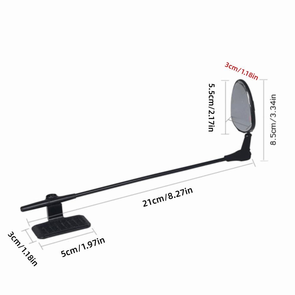 Lightweight Helmet Rearview Mirror Easy To Install Rearview Mirror  for Cycling,Riding