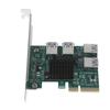 PCI-e 1 to PCIE 4 PCI-express адаптер 4x to 16x майнинг r карта 1 to 4 USB 3.0 множитель карта для майнинга