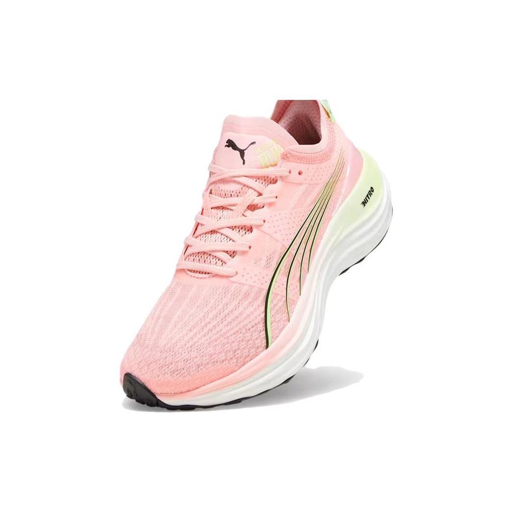 Puma ForeverRun Nitro Koral Ice Женские Кроссовки Розовый Скорость-Зеленый 378469-01