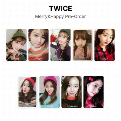 Twice Merry&Happy Предзаказ Официальная фотокарточка