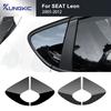 Для Seat Leon MK1 Altea 2005 2006 2007 2008 2009 2010 2011 2012 Наклейка на треугольное окно Узор под карбон Глянцевая черная отделка