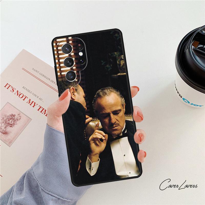 Чехол для телефона «Крестный отец» Для Samsung Galaxy S24 S25 S23 S22 Ultra Note 10 20 Plus S20 S21 FE Чехол