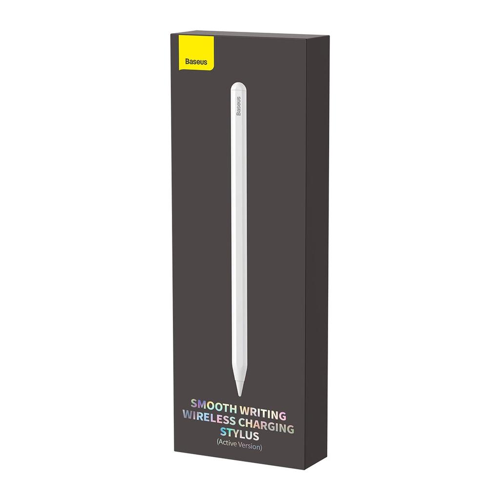 Baseus Wireless Active Stylus + Replaceable Tip White (Sxbc020002)