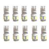 [e-auto fun] T10 LED Высокая яркость Белый 6000K Белый 5050 3 Чип 5 SMD Позиция Номер Лампа для комнаты (Клин одинарный) Набор из 10
