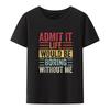 Funny Slogan Y2k Tshirts Caution I Have No Filter Modal Round Neck Breathable Camiseta Divertida De Humor Sarcástico