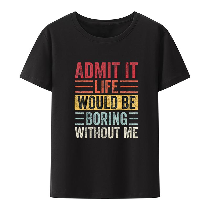Funny Slogan Y2k Tshirts Caution I Have No Filter Modal Round Neck Breathable Camiseta Divertida De Humor Sarcástico