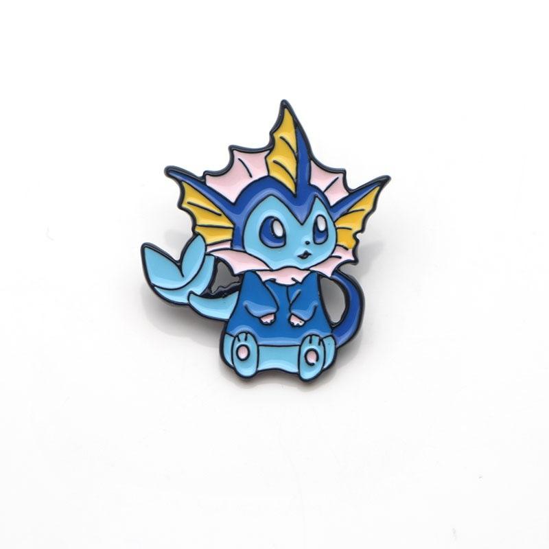 Anime Games Sylveon Pikachu Enamel Pins Collect Kawaii Spirit Metal Cartoon Brooch Backpack Hat Bag Collar Lapel Badges