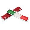 1 Pair Italy National Flag Metal Car Stickers Auto Styling Motorcycle Accessories Badge Label Emblem Car Stickers