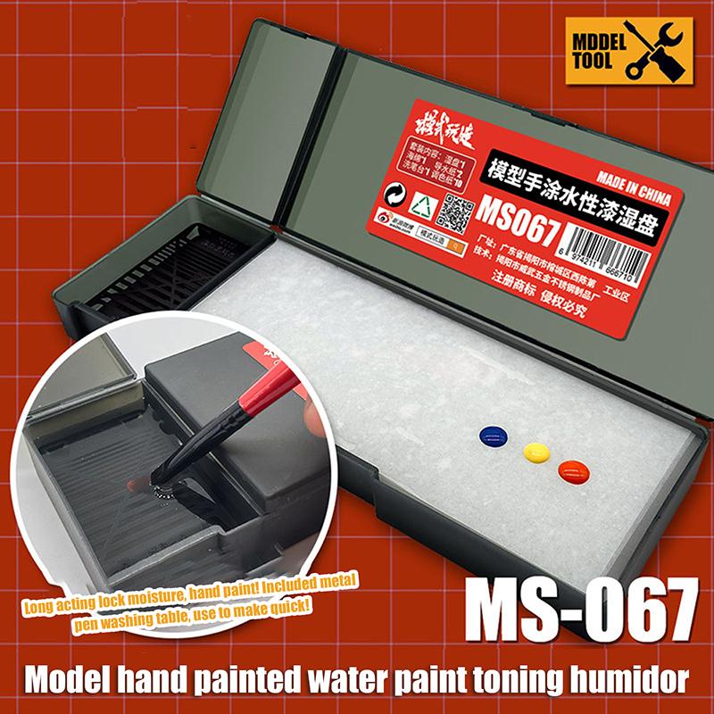 Wet Palettes For Acrylic Painting Model Coloring Wet Tray Water-Based Paint Tool