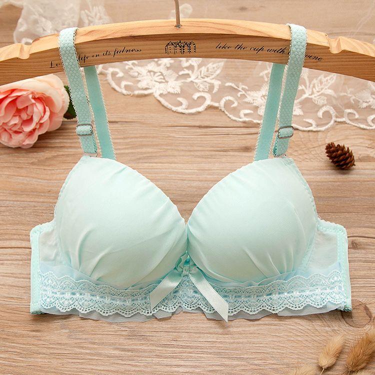 Бюстгальтеры пуш-ап для женщин однотонное нижнее белье женский бюстгальтер простые бюстгальтеры для девушек