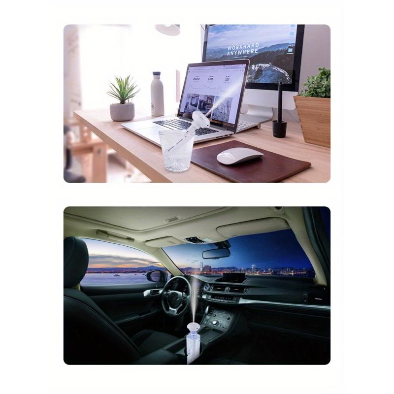 Портативный увлажнитель тумана, Маленький прохладный увлажнитель тумана, Маленький автомобильный увлажнитель, Супер тихий увлажнитель