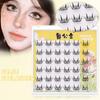 Накладные ресницы сегментами DIY Разные стили Накладные ресницы Модные пучки ресниц Мужчины