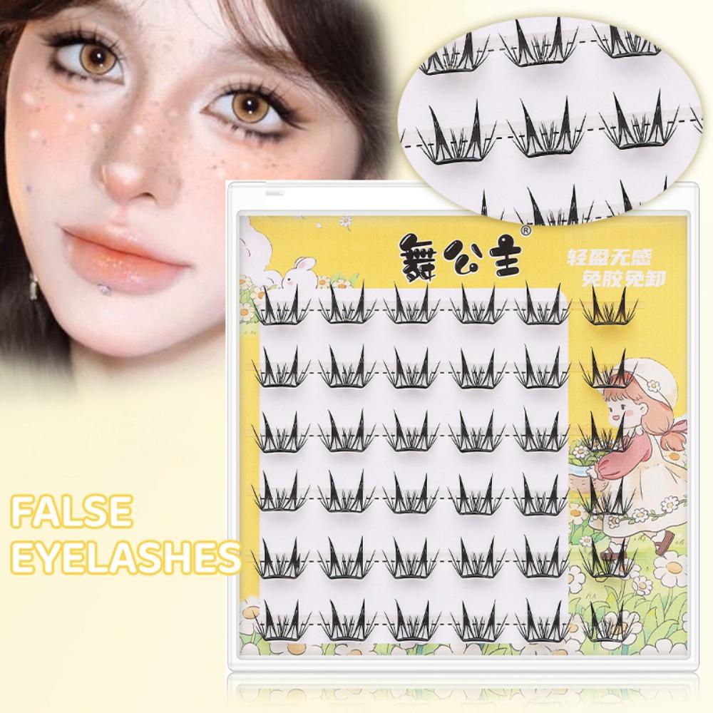 Накладные ресницы сегментами DIY Разные стили Накладные ресницы Модные пучки ресниц Мужчины