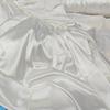 Solid color high-density stretch cotton fabric suitable for wedding dresses formal gowns and DIY handmade clothing fabrics