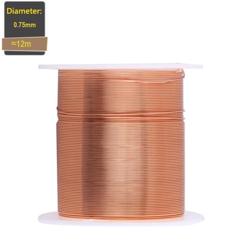 1-3 рулона 50 г медной проволоки 0,1~1,5 мм кабель медная проволока магнитная проволока медная лакированная проволока эмалированная медная обмоточная проволока