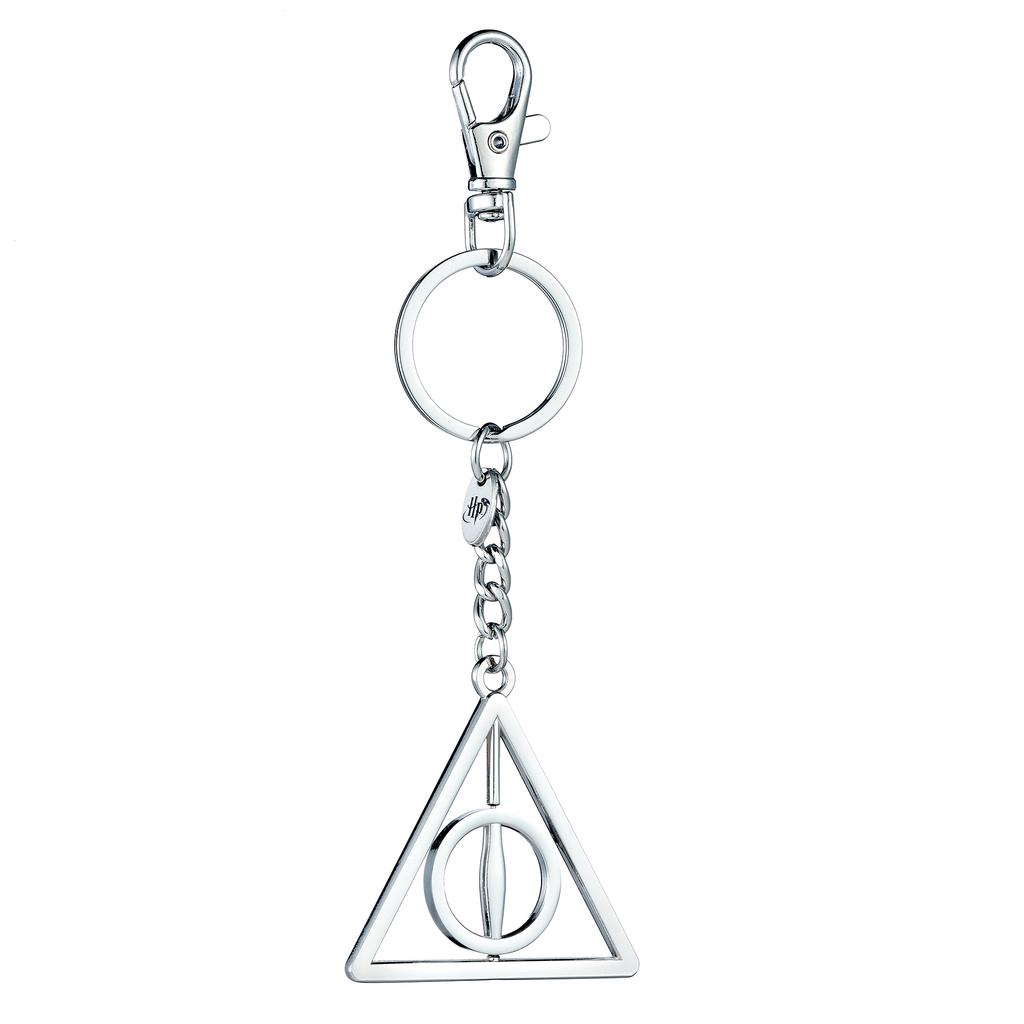Harry Potter Deathly Hallows spinning keyring
