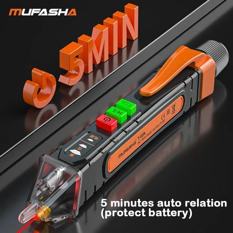 Умный бесконтактный тестер напряжения Ручка Электрический испытательный инструмент для домашнего и профессионального использования