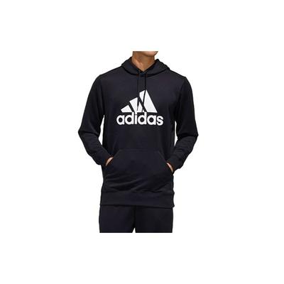 adidas Мужская толстовка с логотипом для тренировок, черная FM5364